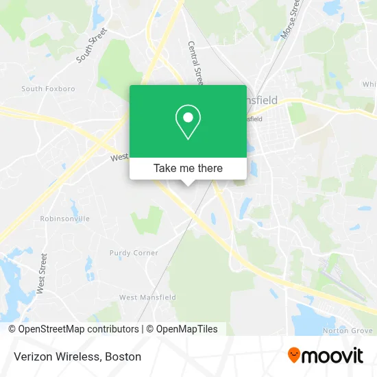 Verizon Wireless map