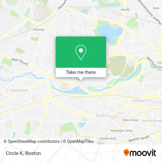Circle K map