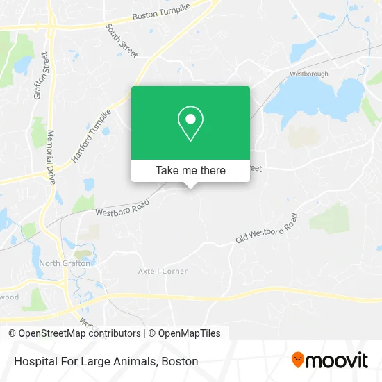 Hospital For Large Animals map