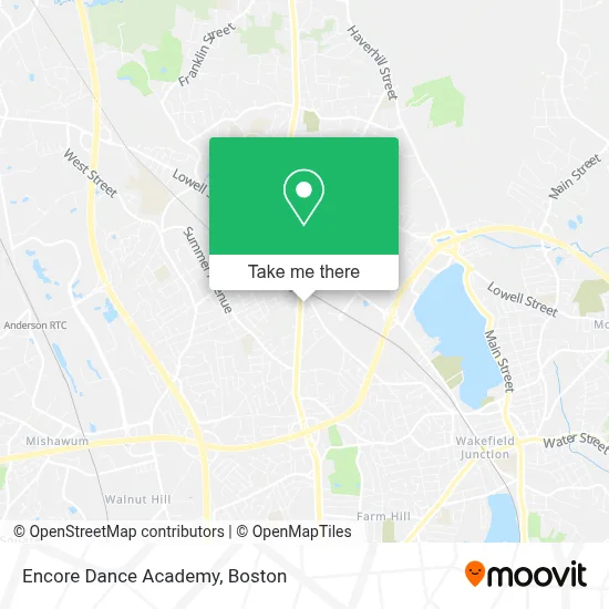Encore Dance Academy map