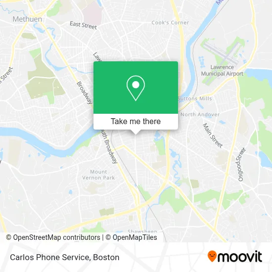 Carlos Phone Service map