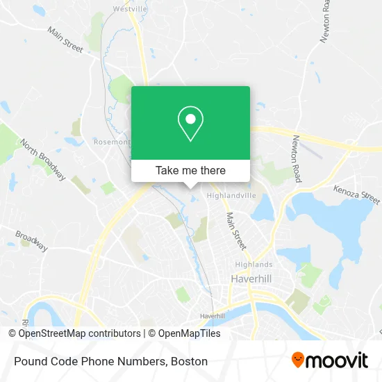 Pound Code Phone Numbers map