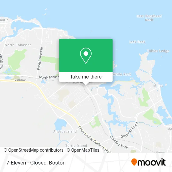 7-Eleven - Closed map