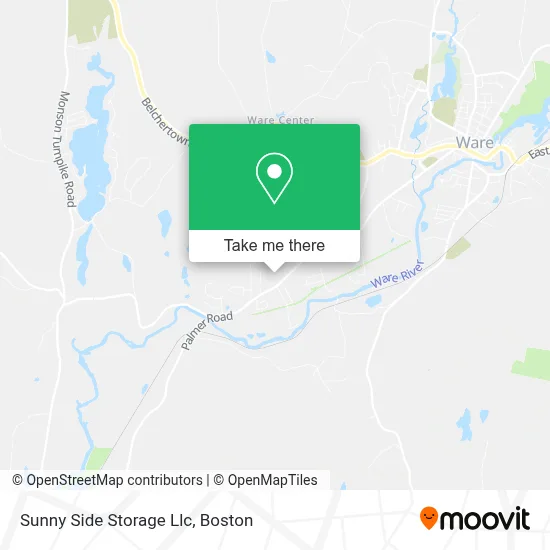 Sunny Side Storage Llc map