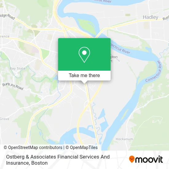 Ostberg & Associates Financial Services And Insurance map