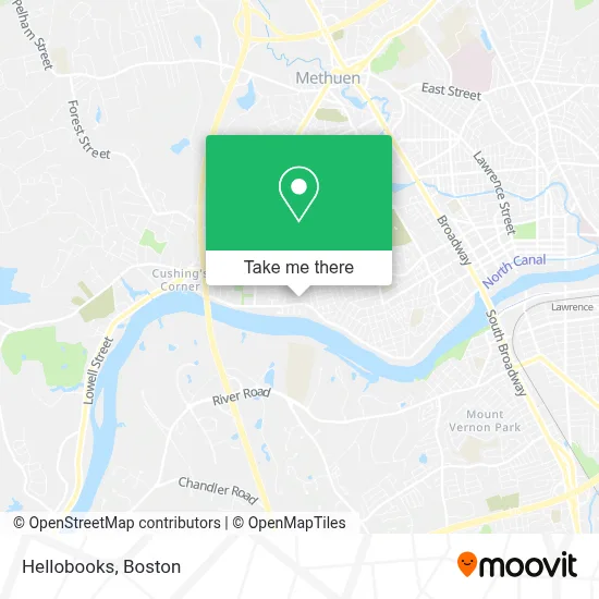 Hellobooks map