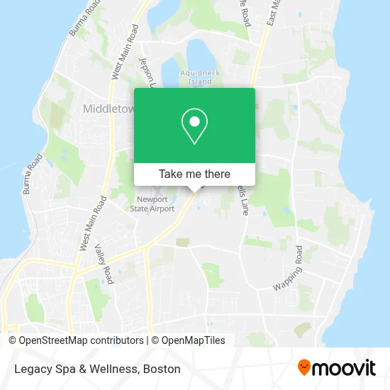 Legacy Spa & Wellness map