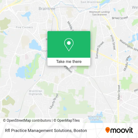 Rfl Practice Management Solutions map