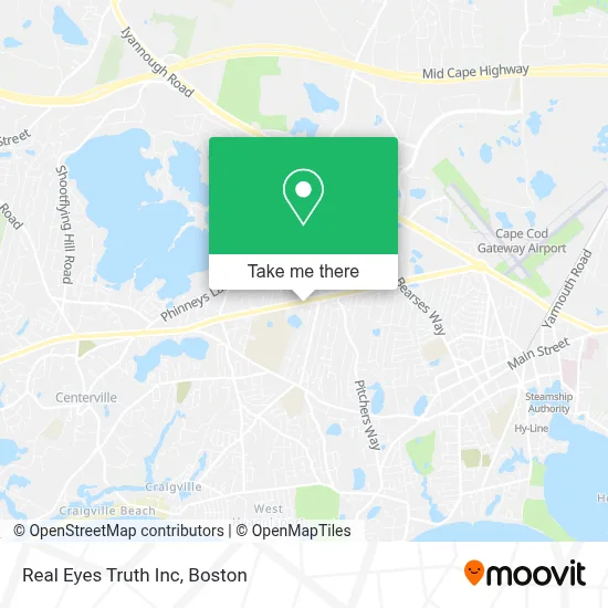 Real Eyes Truth Inc map