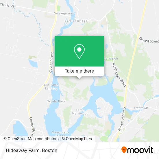 Hideaway Farm map