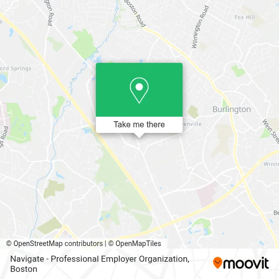 Navigate - Professional Employer Organization map