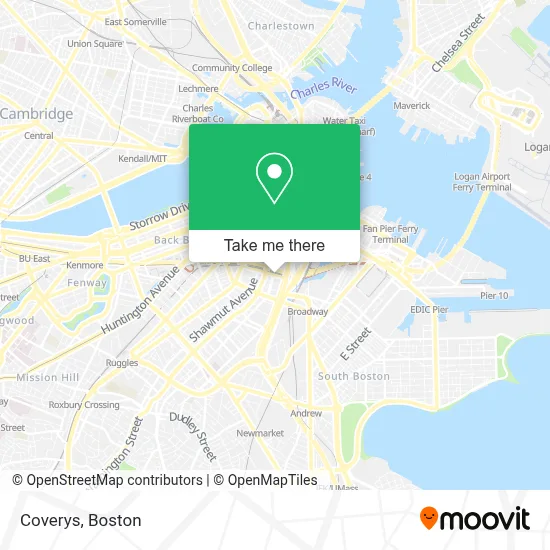 Coverys map