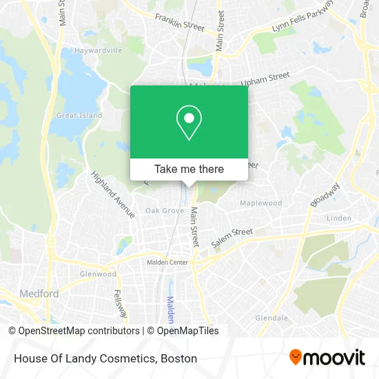 House Of Landy Cosmetics map