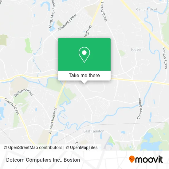 Dotcom Computers Inc. map