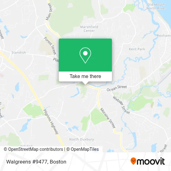 Walgreens #9477 map