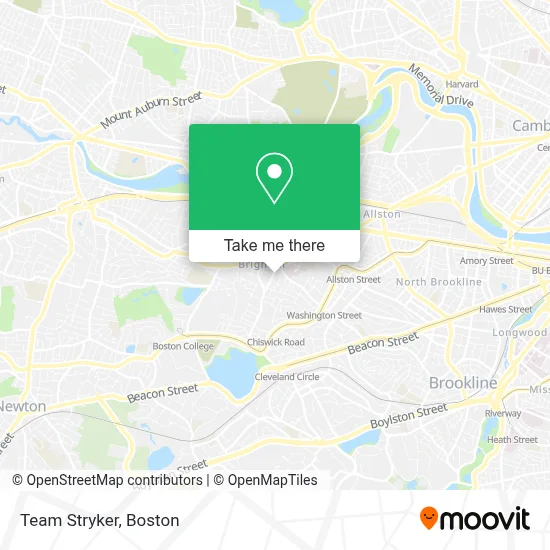 Team Stryker map