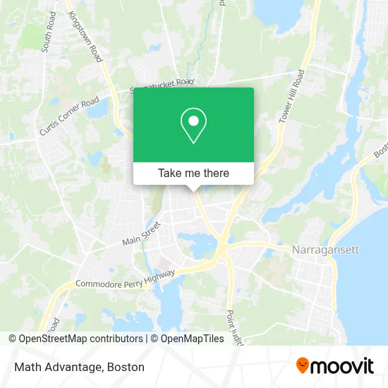 Math Advantage map