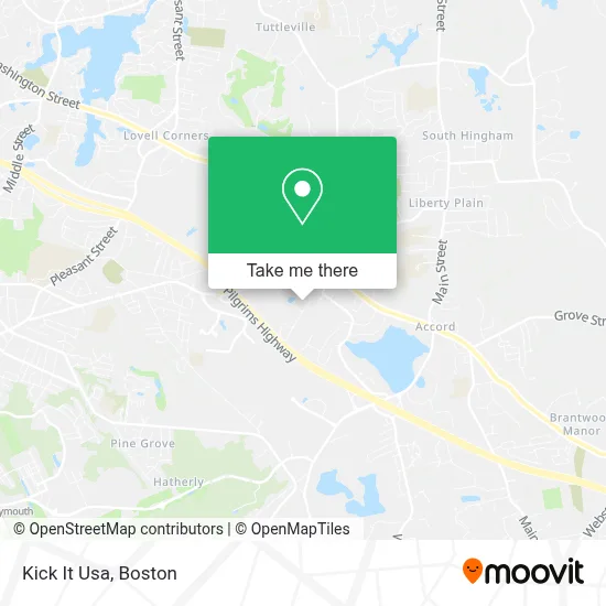 Kick It Usa map