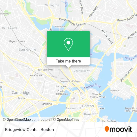 Bridgeview Center map