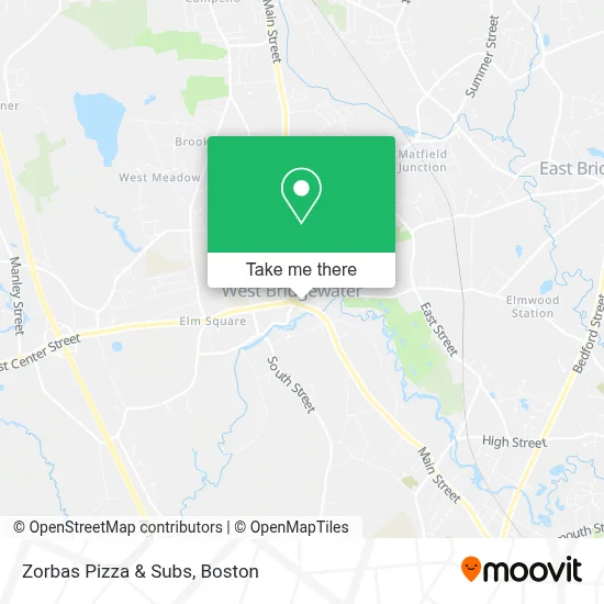 Zorbas Pizza & Subs map