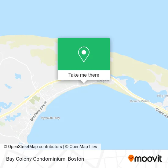 Bay Colony Condominium map