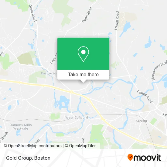 Gold Group map