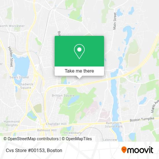 Cvs Store #00153 map