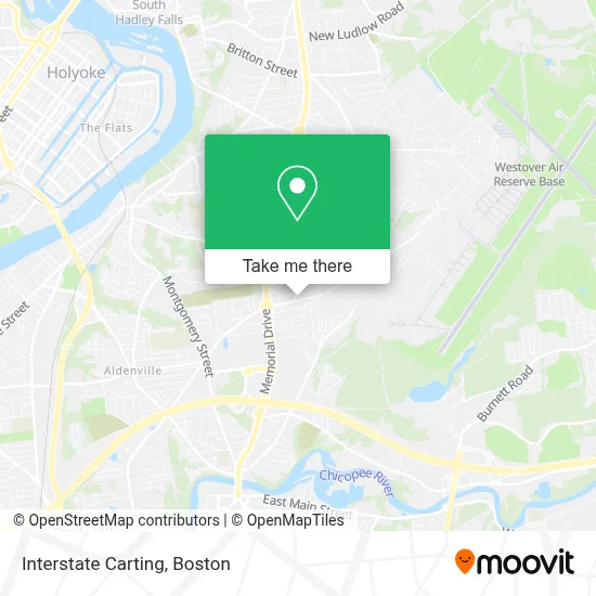 Interstate Carting map