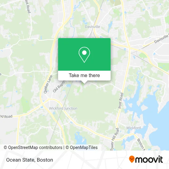 Ocean State map