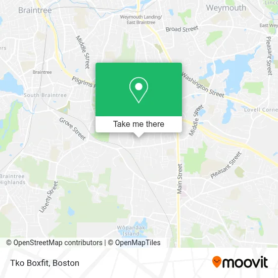 Tko Boxfit map