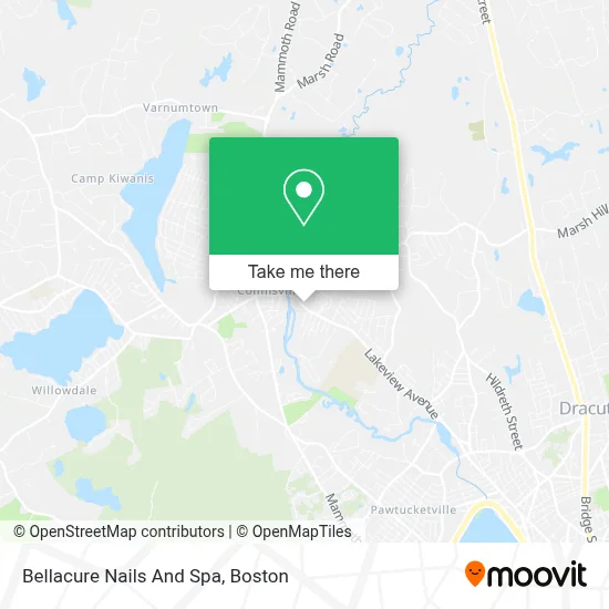 Bellacure Nails And Spa map