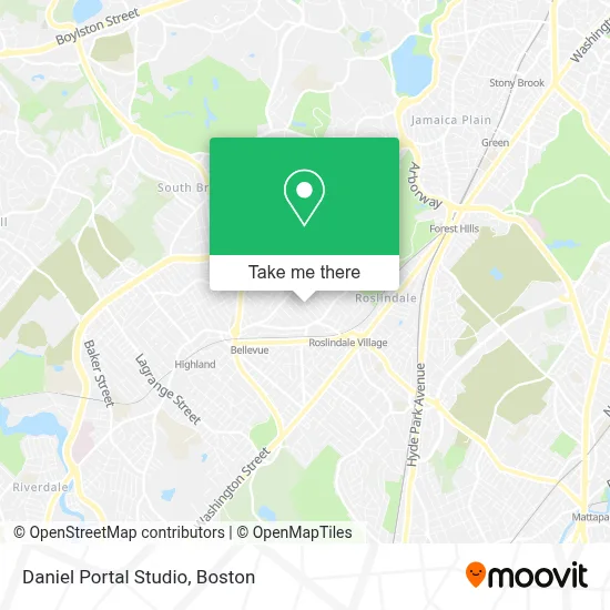 Daniel Portal Studio map