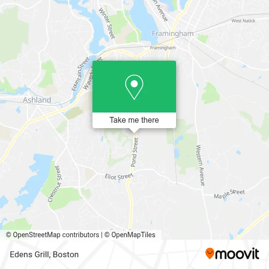 Edens Grill map