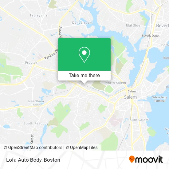 Lofa Auto Body map