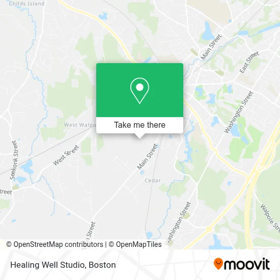 Healing Well Studio map