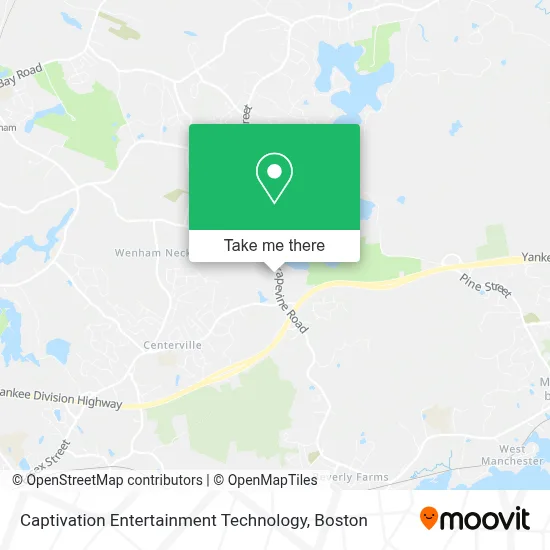 Captivation Entertainment Technology map