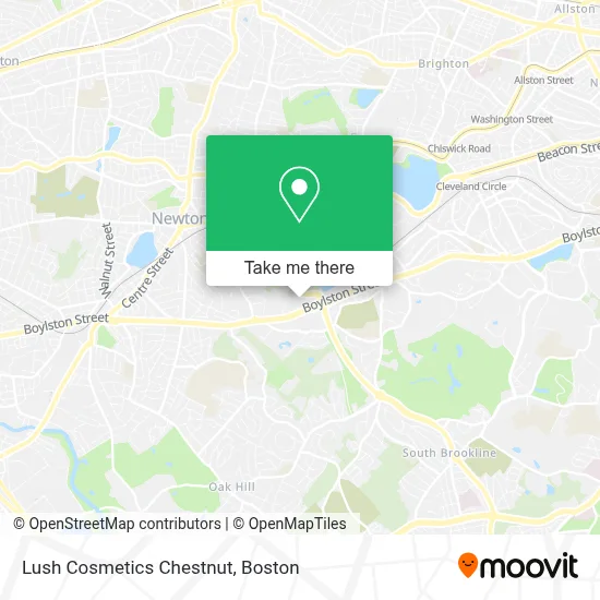 Lush Cosmetics Chestnut map