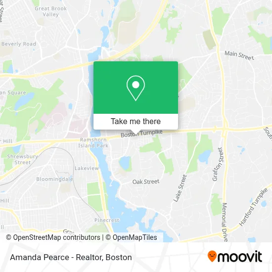 Amanda Pearce - Realtor map