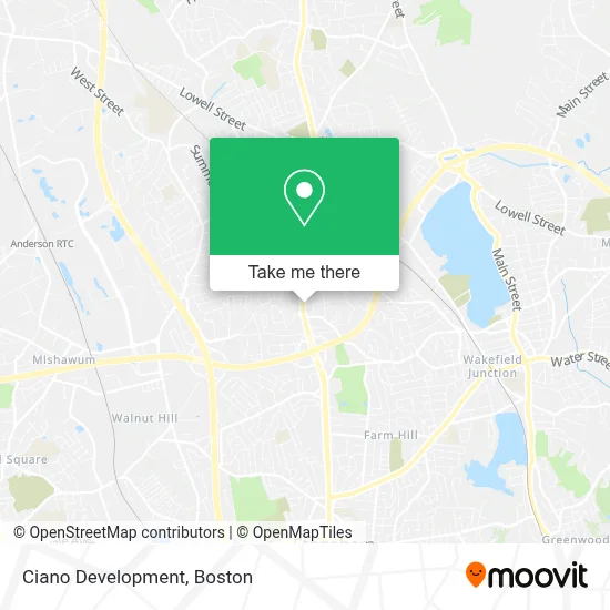 Ciano Development map
