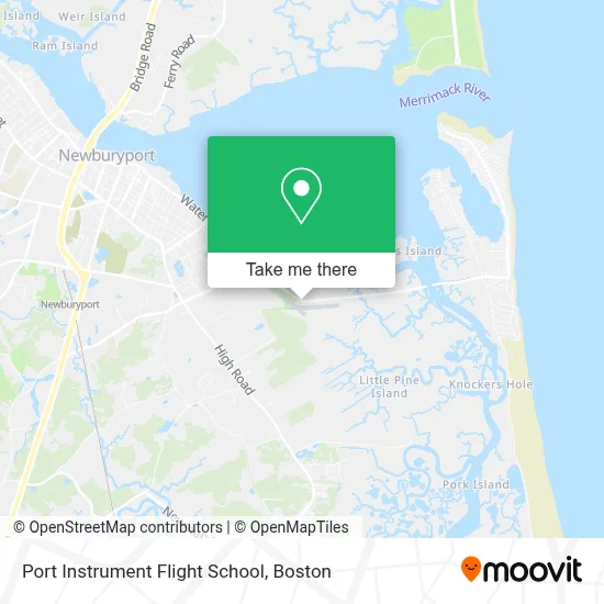 Port Instrument Flight School map