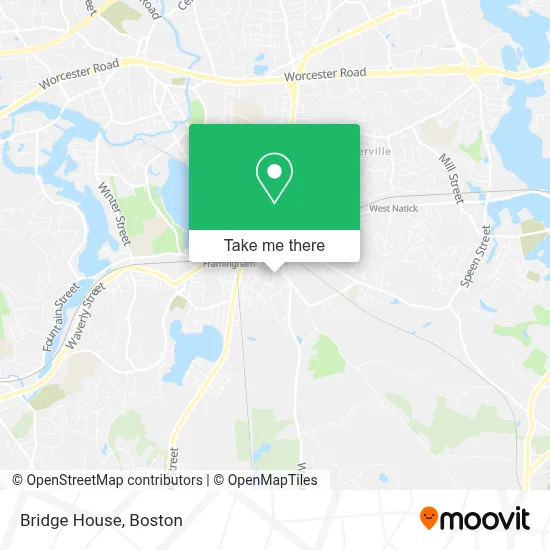Bridge House map