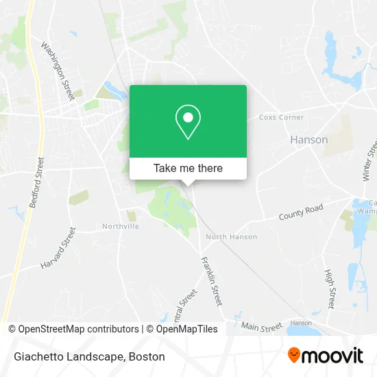 Giachetto Landscape map