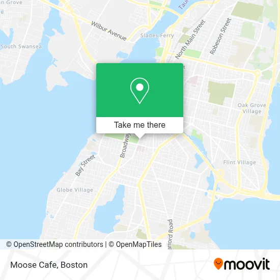 Moose Cafe map