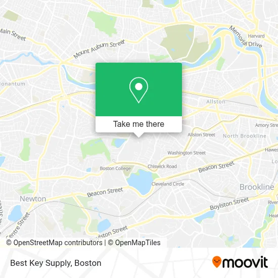 Best Key Supply map