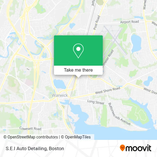 S.E.I Auto Detailing map