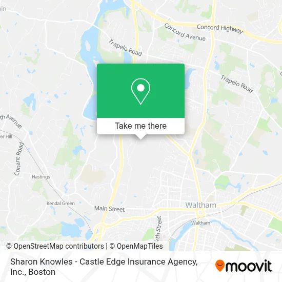 Sharon Knowles  - Castle Edge Insurance Agency, Inc. map