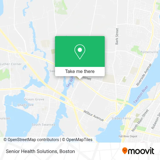 Senior Health Solutions map