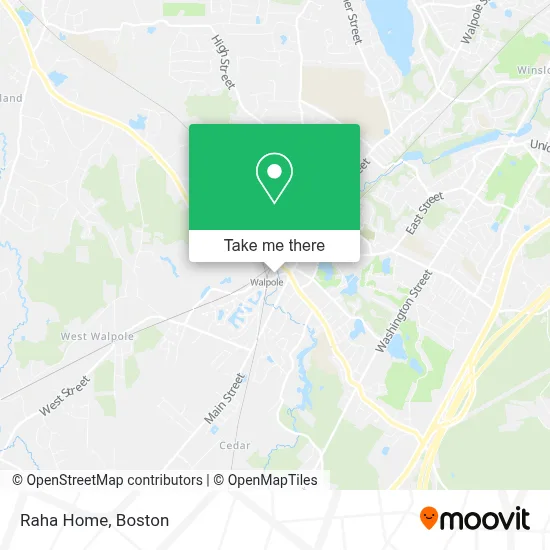 Raha Home map