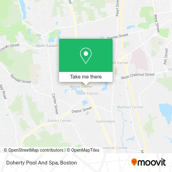 Doherty Pool And Spa map