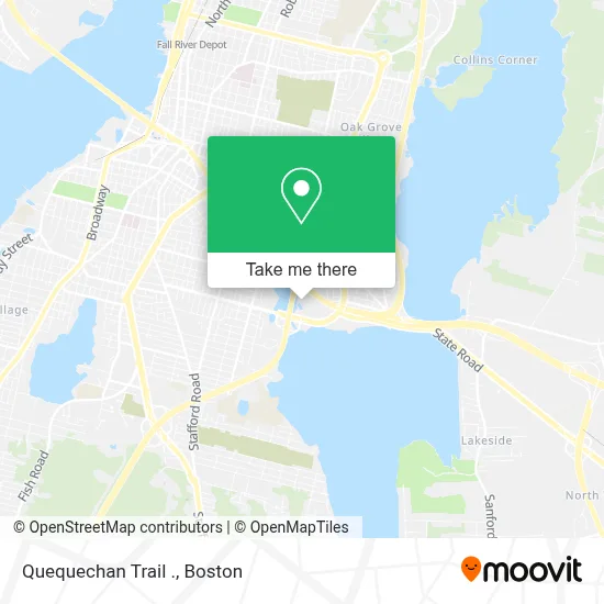 Quequechan Trail . map